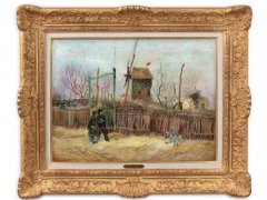 梵高罕见画作逾100年来首次公开拍卖