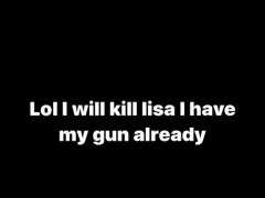 Lisa遭死亡威胁