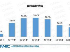 中国10岁以下网民占比3.5% 约2成网民月收入在1000元及以下