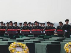 第七批在韩志愿军烈士安葬仪式 在韩志愿军烈士葬在哪里