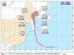台风海神预计8日凌晨移入吉林 10号台风最新消息