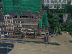 重庆多处景点被淹 重庆洪崖洞被淹 重庆主城区多地被淹