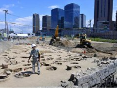 日本大阪市中心挖出1500具人骨 日本1500具人骨或死于瘟疫