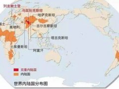 在全世界的所有国家中,有哪些国家是 内陆国 ？