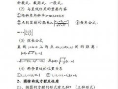 超级实用 高考数学圆锥曲线解题技巧方法综合秒杀型归纳（经典