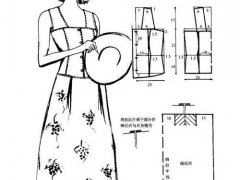 8张无袖裙子裁剪图打版图纸