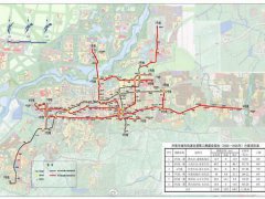 济南市轨道交通二期规划线路图(2025+)