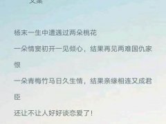 (照影来)一女两男,一边青梅竹马,一边国仇家恨,难抉择