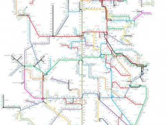 全国铁路动车组运行线路图（2020年7月1日版本）