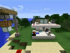 (Minecraft)我的世界红石路灯建造教程,超级实用 ~