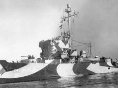 二战战舰博物馆 美国USS危险号扫雷舰
