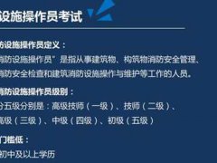 消防设施操作员证书含金量有多高？消防设施操作员初级证明年