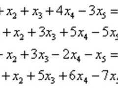 齐次线性方程组通解求法的数学原理