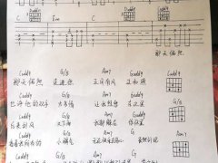 毛不易(二零三)吉他谱