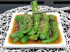 佛山盐步的特色蔬菜 秋茄 你吃过吗？翠绿纤细,吃1口鲜嫩清甜
