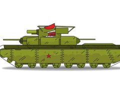 盘点苏漫中的T-35坦克
