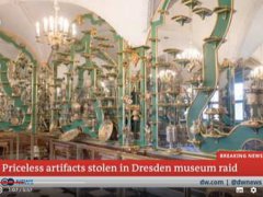 (龙腾网)德国的一座壮丽的王宫博物馆馆藏的珠宝遭到盗窃