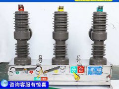 10KV高压真空断路器的作用及意义-外形尺寸图
