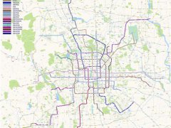 真实的地铁线路地图（2019年春季版）