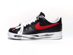 PEACEMINUSONExNikeAirForce1&quot;ParaNoise&quot;红钩韩国限定版本官方图片释出