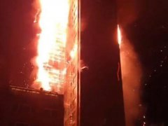 韩国蔚山33层大楼深夜起火 高楼大厦起火怎么办