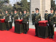 第七批在韩志愿军烈士安葬仪式 在韩志愿军怎么牺牲的