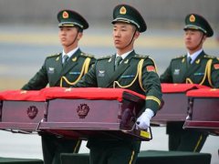 117位在韩志愿军烈士遗骸今日回国 中韩将交接第七批在韩烈士遗骸