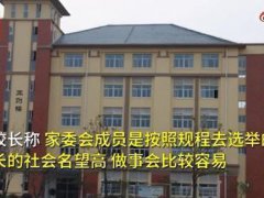 江苏一小学家委会成员非富即贵 家委会只收钱讨好老师吗