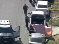 洛杉矶黑人男子被警方枪杀 美国黑人男子慢跑遭警察电击