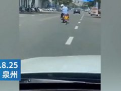 警方通报男子骑摩托拖行小狗 男子拖行小狗被通报