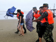 浙江启动海上防台风应急响应 浙江启动防台风响应