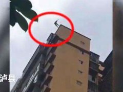跳楼砸死父亲女生患抑郁症 四川一父亲试图接住坠楼15岁女儿被砸伤 泸县25楼跳
