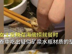 海底捞就塑料乌鸡卷事件道歉 海底捞回应塑料乌鸡卷事件