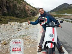 上海白领骑电动车环游中国 骑电动车环游中国在哪充电