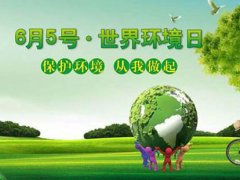 世界环境日的宣传标语 世界环境日的口号