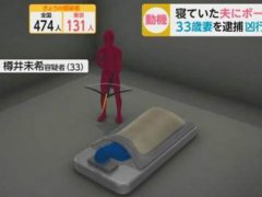 女子试图杀熟睡丈夫 日本女子试图射杀熟睡中丈夫