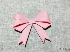 蝴蝶结的折法(漂亮的蝴蝶结折纸)