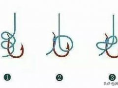 绑鱼钩的方法图解(六种常见鱼钩详细绑法！)