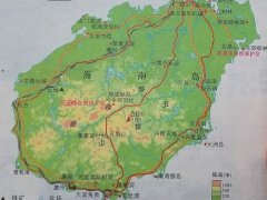 海南岛的面积(天涯海角——海南省)