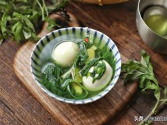 艾草煮鸡蛋(清明前，多吃艾叶煮鸡蛋)