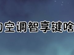 格力空调e享是什么意思？(格力空调智享键啥意思)