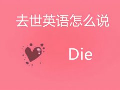 死的英文是什么？(去世英语怎么说？)