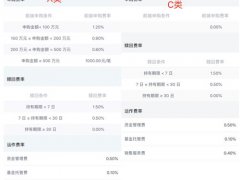 基金a类和c类的区别(同一款基金的A类和C类，有什么区别吗？)