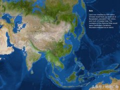 海平面上升地图(海平面上升66米后的世界版图)