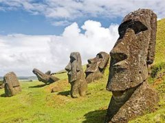 复活节岛雕像(复活节岛巨石像之谜解开？)