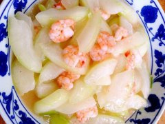 冬瓜炒虾仁(虾仁炒冬瓜好吃又营养的做法)