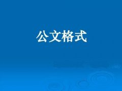 决定的格式(公文格式15种文体及范文)